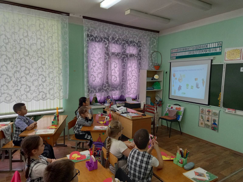 Уроки здоровья «Разговор о правильном питании» в рамках Российской недели школьного питания.